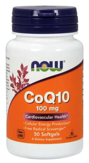 (image for) CoQ10 100 mg - 50 Softgels