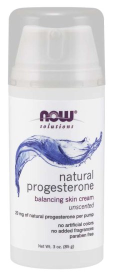 (image for) Now Foods Progesterone Cream 3 oz