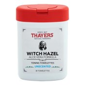 Thayers Unscented Toning Towelletes 30ct