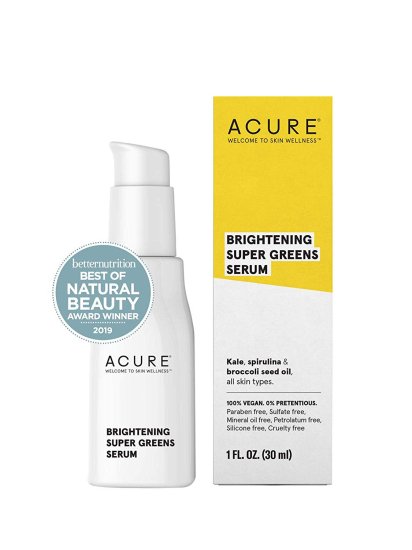 (image for) Acure Brightening Super Greens Serum 1 fl oz