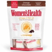 Coromega Women's Omega-3 Orange Chocolate Squeeze Shots 30pk