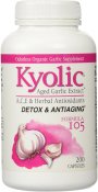 Kyolic Garlic Formula 105 Detox & Anti-Aging 200 Capsules