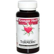 Kroeger Herb Turmeric 100 Vegetarian Capsules