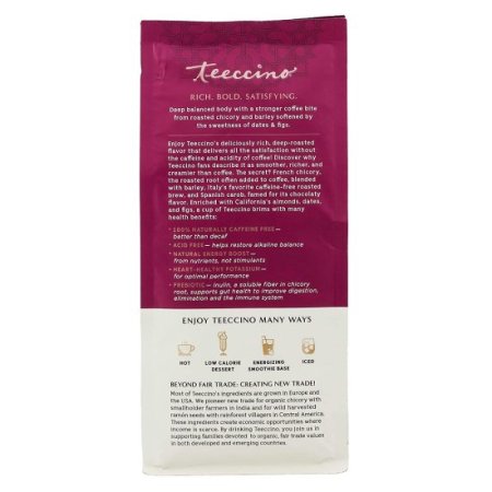 (image for) Teeccino Coffee Alternative Medium Roast Decaf 11 oz