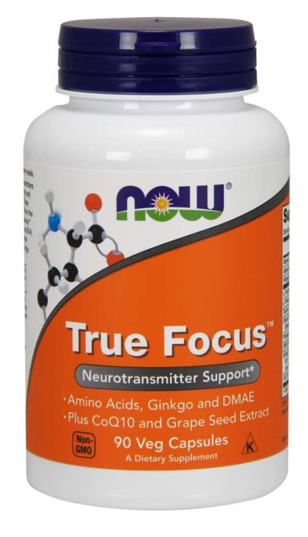 (image for) Now Foods True Focus - 90 Vcaps