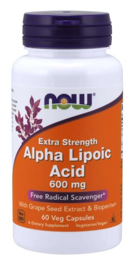 (image for) Alpha Lipoic Acid 600mg - 60 Veg