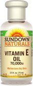 Sundown Naturals Pure Vitamin E-Oil 70,000 IU 2.5oz