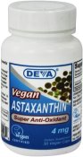 Deva Vegan Astaxanthin Super Antioxidant 30 VegiCaps