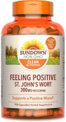 Sundown Naturals St John's Wort Standardized 300 mg Capsules 150 Count