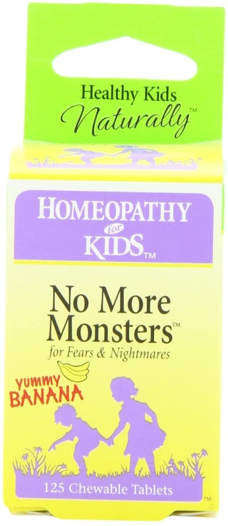 (image for) Natra-Bio No More Monsters Chewable Tablets 125 ct