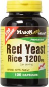 Mason Naturals Red Yeast Rice 1200 mg 120 Caps