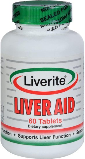 (image for) Liverite Liver Aid 60 Tabs