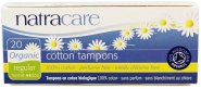 Natracare Organic All Cotton Regular Tampons 20 Count