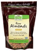 Now Foods Raw Almonds 16 oz