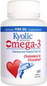 Kyolic Aged Garlic Extract Omega-3 Fish Oil 180 Softgels