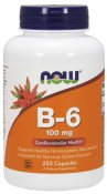 Now Foods B-6 100 mg 250 Vcaps