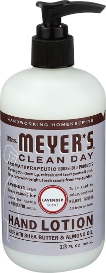 (image for) Mrs. Meyer\'s Clean Day Hand Lotion Lavender 12 oz