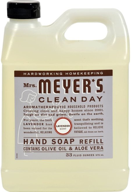 (image for) Mrs. Meyer's Clean Day Lavender Hand Soap Refill 33 oz