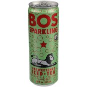 Bos Tea Sparkling Pineapple Coconut Unsweetened Organic 12 oz