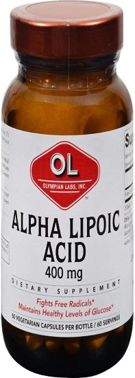 (image for) Alpha Lipoic Acid 400 Milligrams 60 Veg Capsules