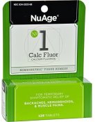 Nuage No 1 Calc Fluor 125 Tablets