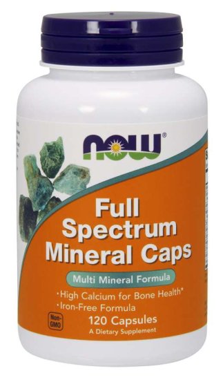 (image for) Now Foods Full Spectrum Mineral Caps 120 Vcaps