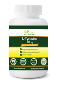 Biotech Nutritions L-Tyrosine 500 mg 120 Vegetable Capsules