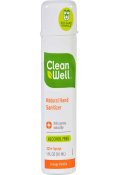 CleanWell Natural Hand Sanitizer Orange Vanilla Spray 1 Ounce