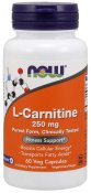 Now Foods Carnitine 250 mg 60 Vcaps