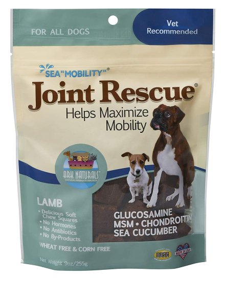 (image for) Ark Naturals Sea Mobility Joint Rescue Lamb Jerky 9 Oz