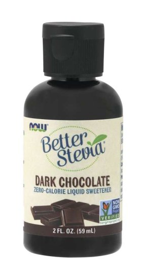 (image for) Now Foods Better Stevia Dark Chocolate Liq 2 oz