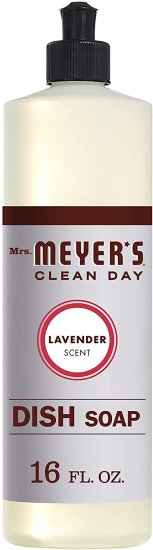 (image for) Mrs. Meyer\'s Clean Day Liquid Dish Soap Lavender 16 oz