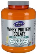 NOW Sports Whey Protein Isolate Natural Vanilla 5 lb