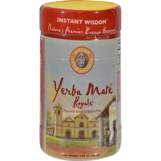 (image for) Wisdom of the Ancients Instant Yerba Mate Tea Royale 2.82oz