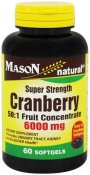 Mason Vitamins Cranberry Super Strength 6000mg 60 Ct