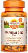 Sundown Naturals Zinc Gluconate 50 mg Caplets 100 Count