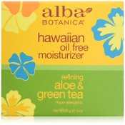 Alba Botanica Hawaiian Oil-Free Moisturizer Aloe & Green Tea 3oz