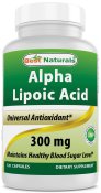 Best Naturals Alpha Lipoic Acid 300 mg 120 Capsules