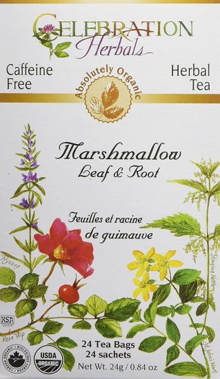 (image for) Celebration Herbals Marshmallow Leaf & Root Organic 24 Bags