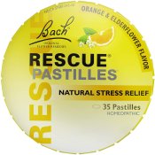 Bach Stress Relief Orange & Elderberry Original 35 Pastilles