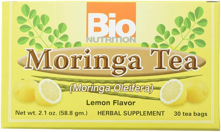 (image for) Bio Nutrition Lemon Moringa Tea Bags 30ct