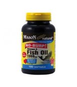 Mason Naturals Fish Oil No Burp 1000mg 180 Soft Gels