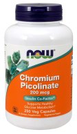 Now Foods Chromium Picolinate, 200 mcg 250 Veg Capsules