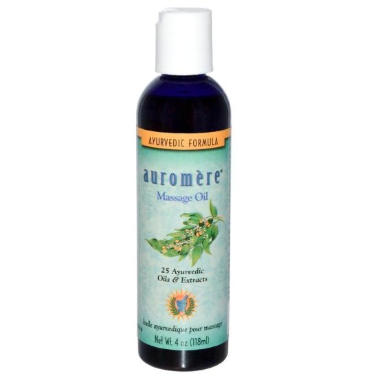 (image for) Auromere Ayurvedic Massage Oil 4 Fl Oz