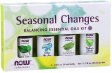 Now Foods Seasonal Changes Balancing Oils Kit 4 - 10 ml Bottles