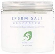 White Egret Epsom Salt Unscented 16oz