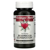 Kroeger Herb The Original Wormwood Combination 100 Vegetarian Capsules