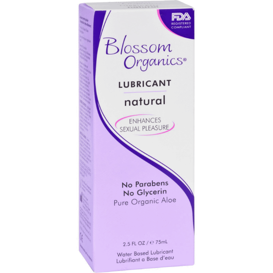 (image for) Blossom Organics Lubricant Natural Moisturizing 2.5 oz