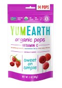 YumEarth Organic Vitamin C Lollipops 3 oz Bag