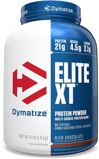 (image for) Dymatize Elite XT Protein Powder Rich Chocolate 4 lbs